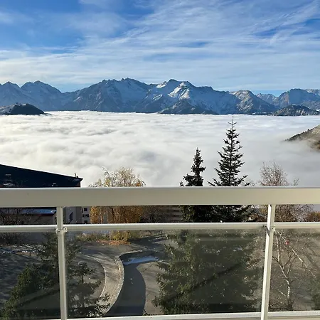 Apartment Avec Vue Exceptionnelle Au Pied Des Pistes